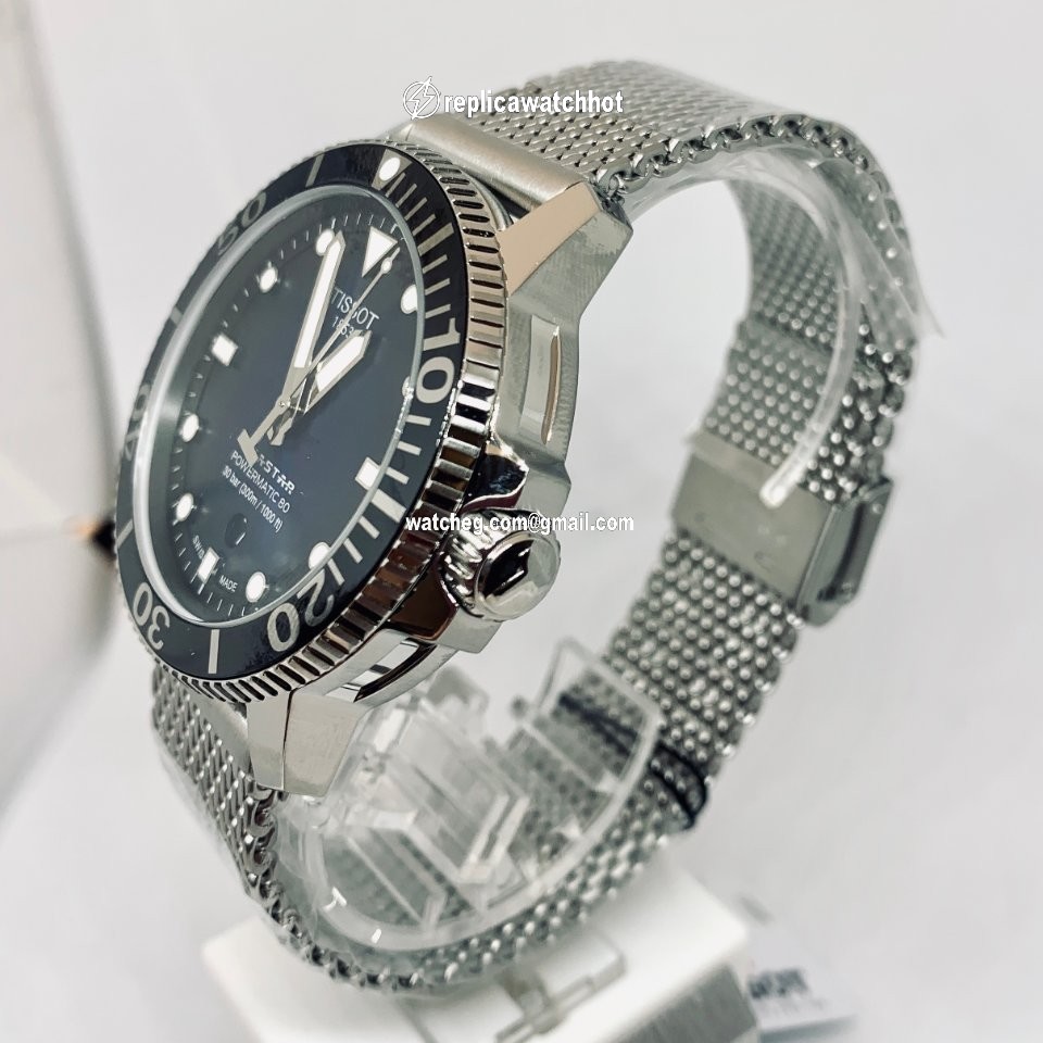 Tissot Seastar 1000 Mens watch Unisex Automatic Steel T120.407.11.041.02 4