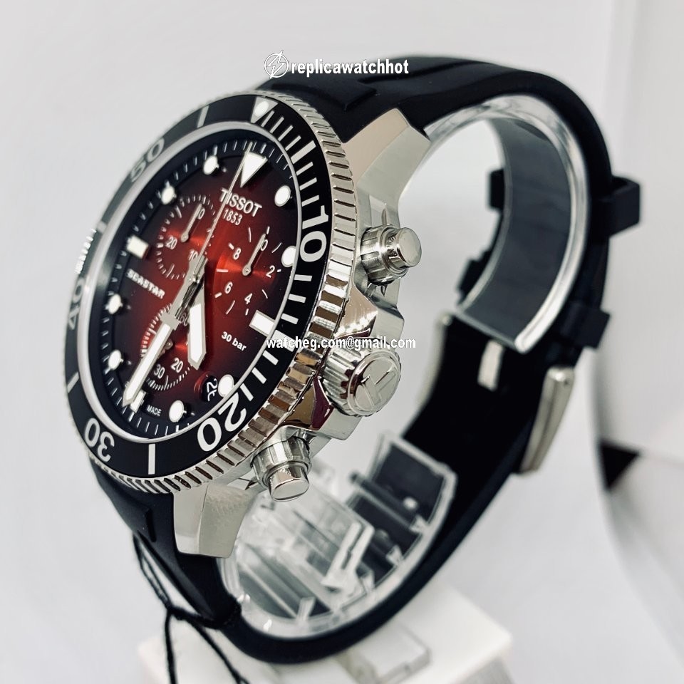Tissot Seastar 1000 Mens watch Unisex Quartz Steel T120.417.17.421.00 4