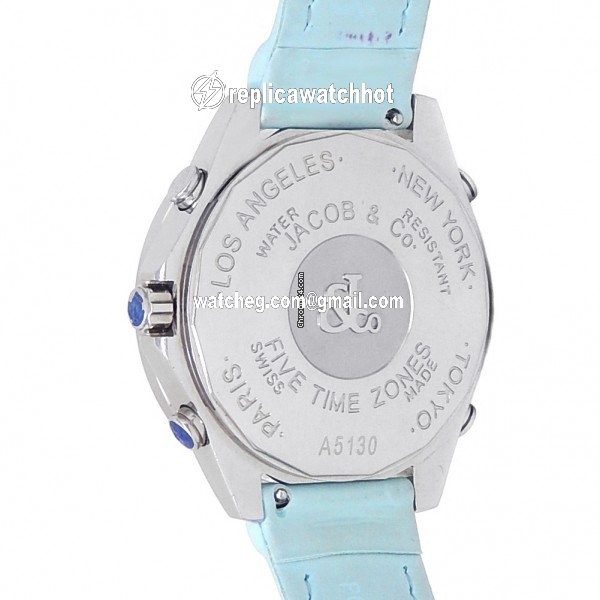 Jacob & Co. Five Time Zone Womens watch Quartz Steel JC-123 4