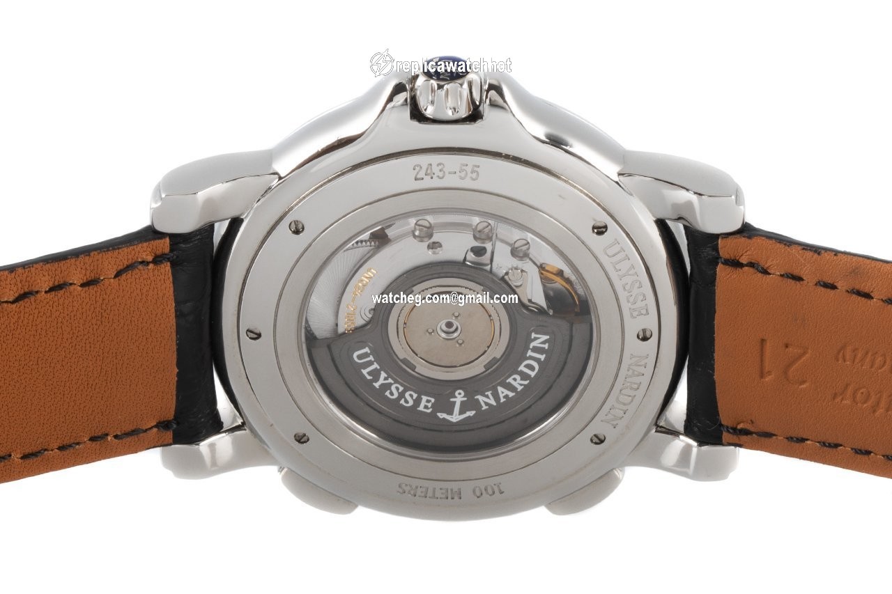 Ulysse Nardin Dual Time Mens watch Unisex Automatic Steel 243-55 4