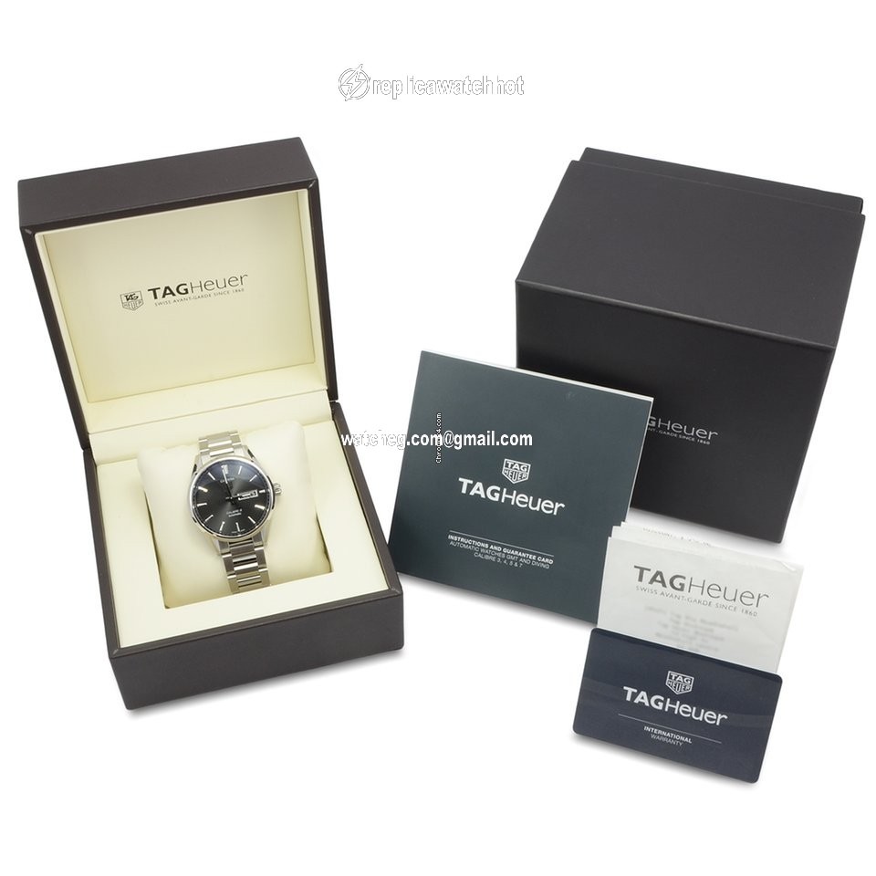 TAG Heuer Carrera Calibre 5 Mens watch Unisex Automatic Steel WAR201A-1 4