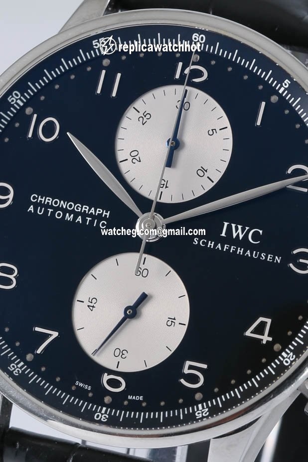 IWC Portuguese Chronograph Mens watch Unisex Automatic Steel IW371417 4
