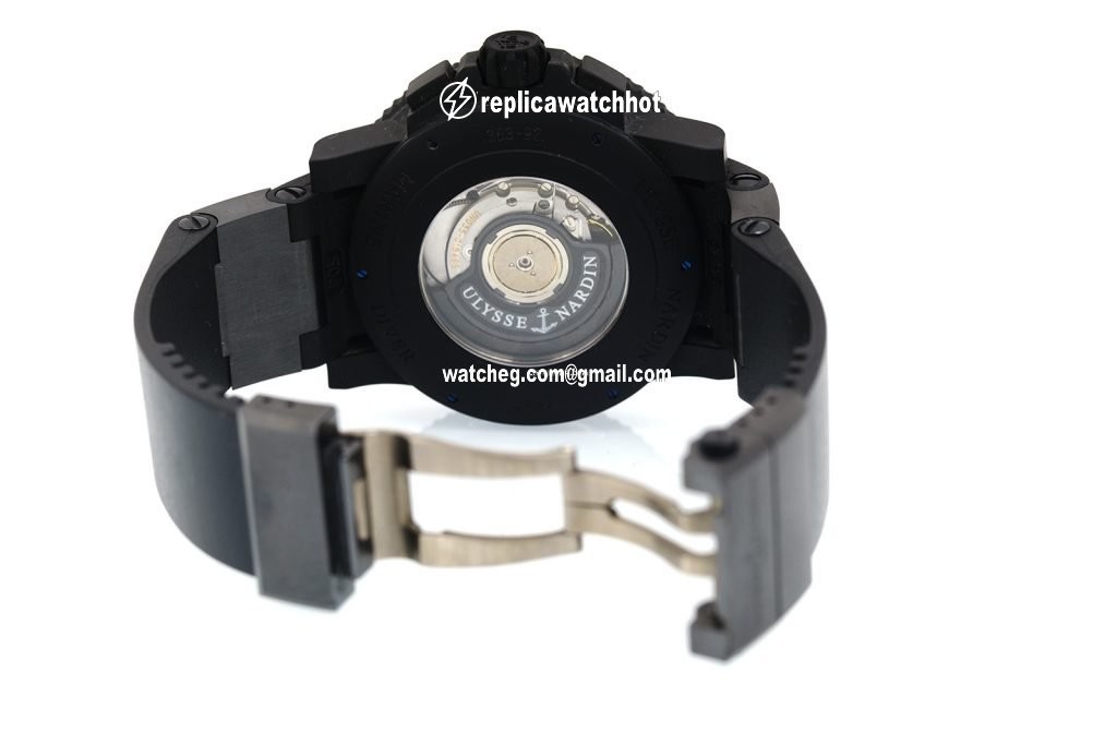 Ulysse Nardin Diver Black Sea Mens watch Unisex Automatic Steel 353-92 4