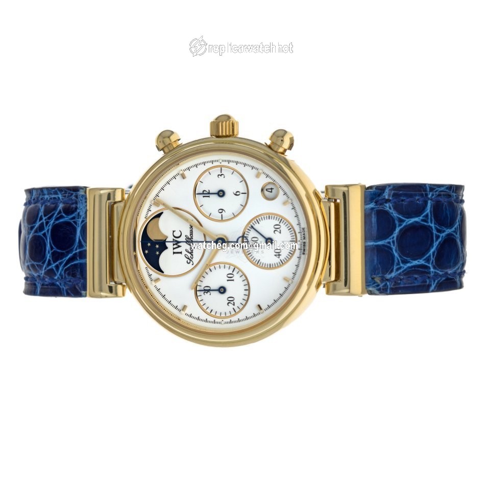 IWC Da Vinci Chronograph Womens watch Quartz Yellow gold IW3735 4