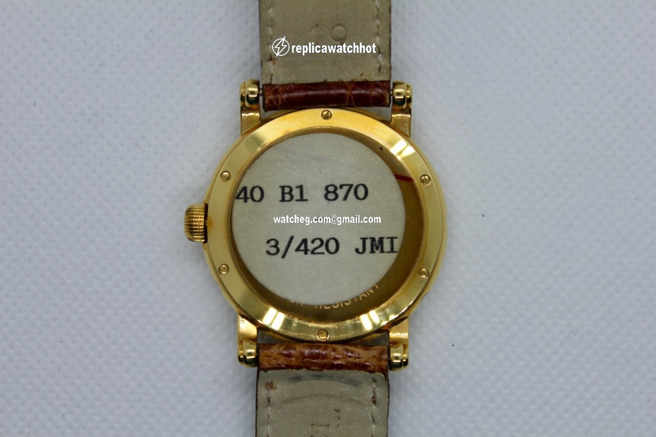 Movado Mens watch Unisex Automatic Yellow gold 40 B1 870 3 420 JMI 4