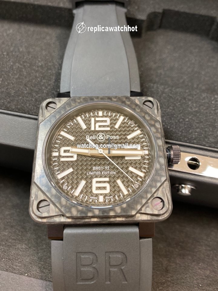 Bell & Ross BR 01-92 Mens watch Unisex Automatic Carbon BR0192-CA-FIBER 4