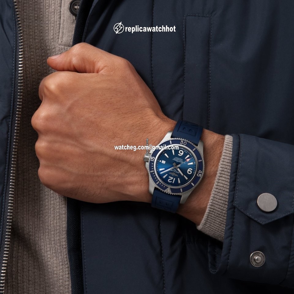 Breitling Superocean 44 Mens watch Unisex Automatic Steel A17367D81C1S2 4