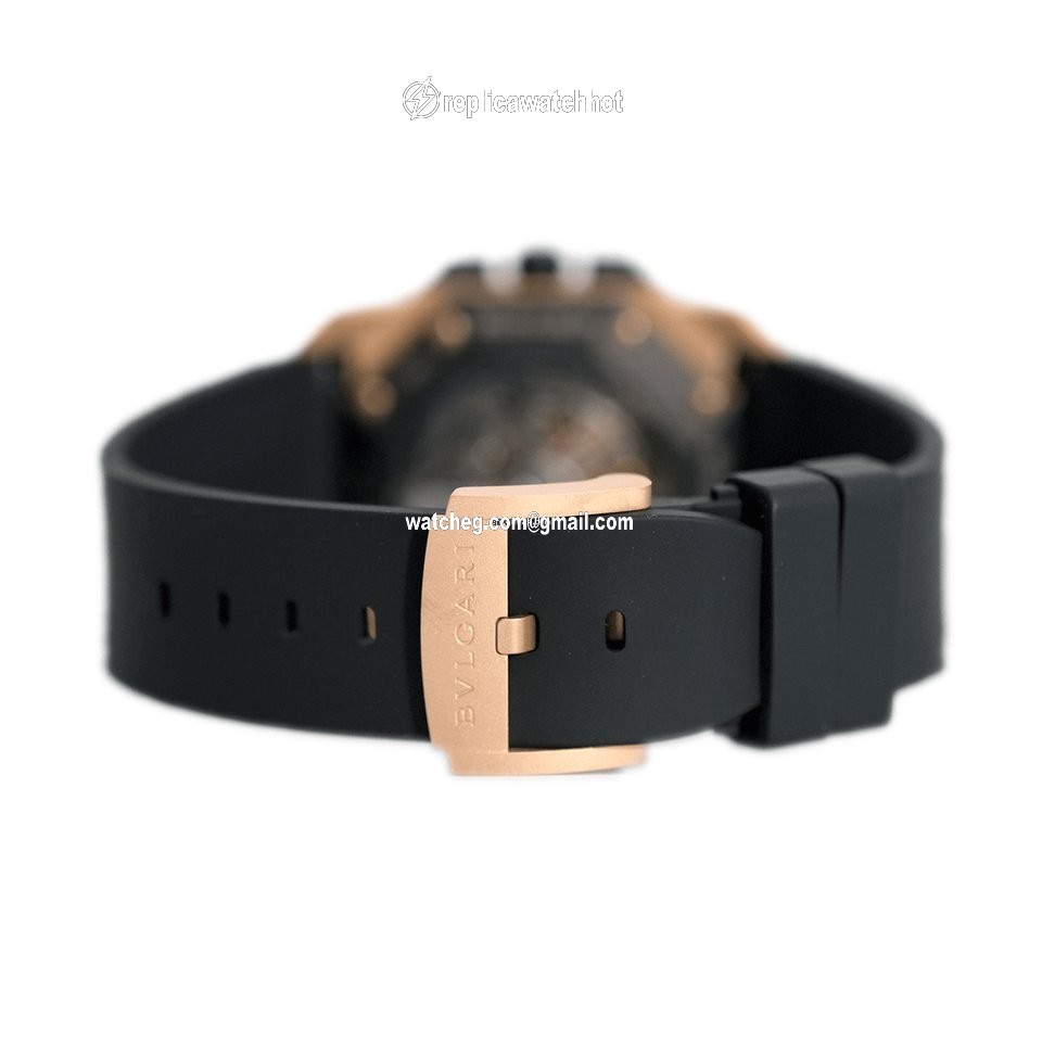 Bulgari Octo Mens watch Unisex Automatic Gold Steel 103204 BGOP41BGLCH 4