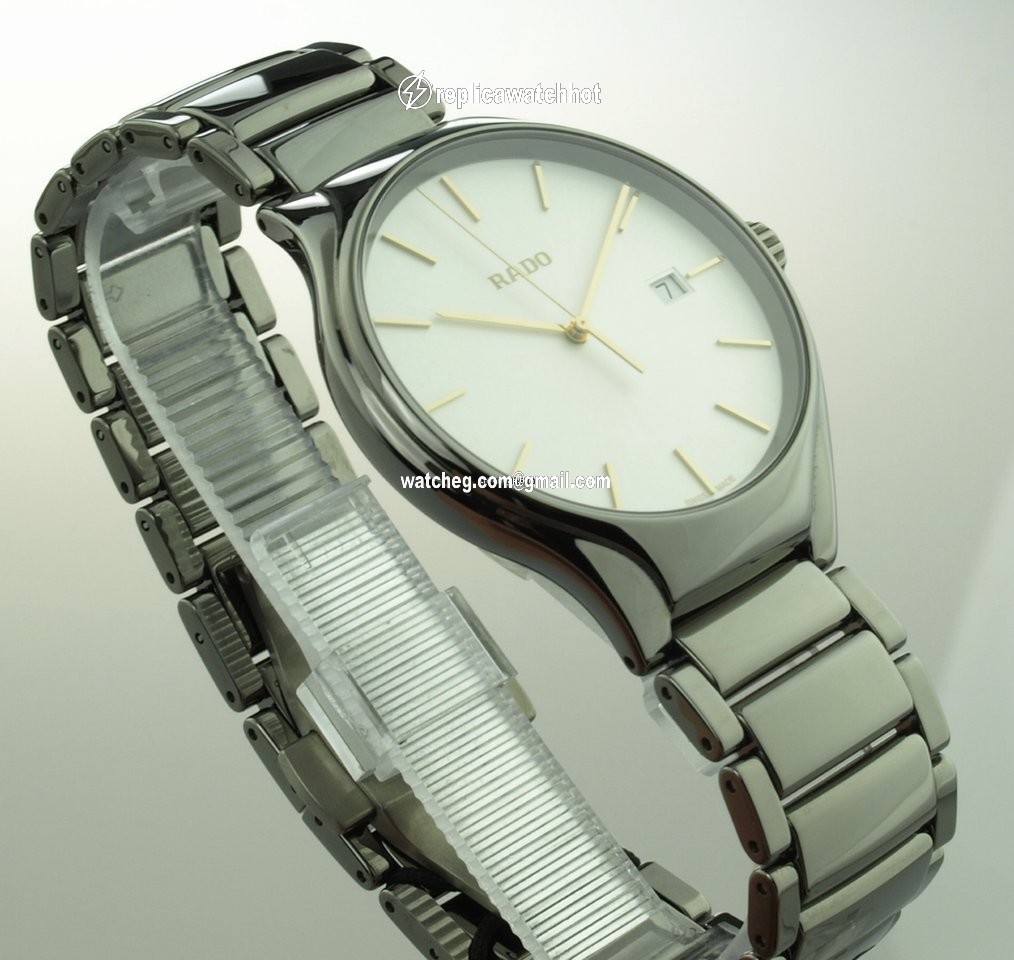 Rado True Mens watch Unisex Quartz Ceramic R27239102 4