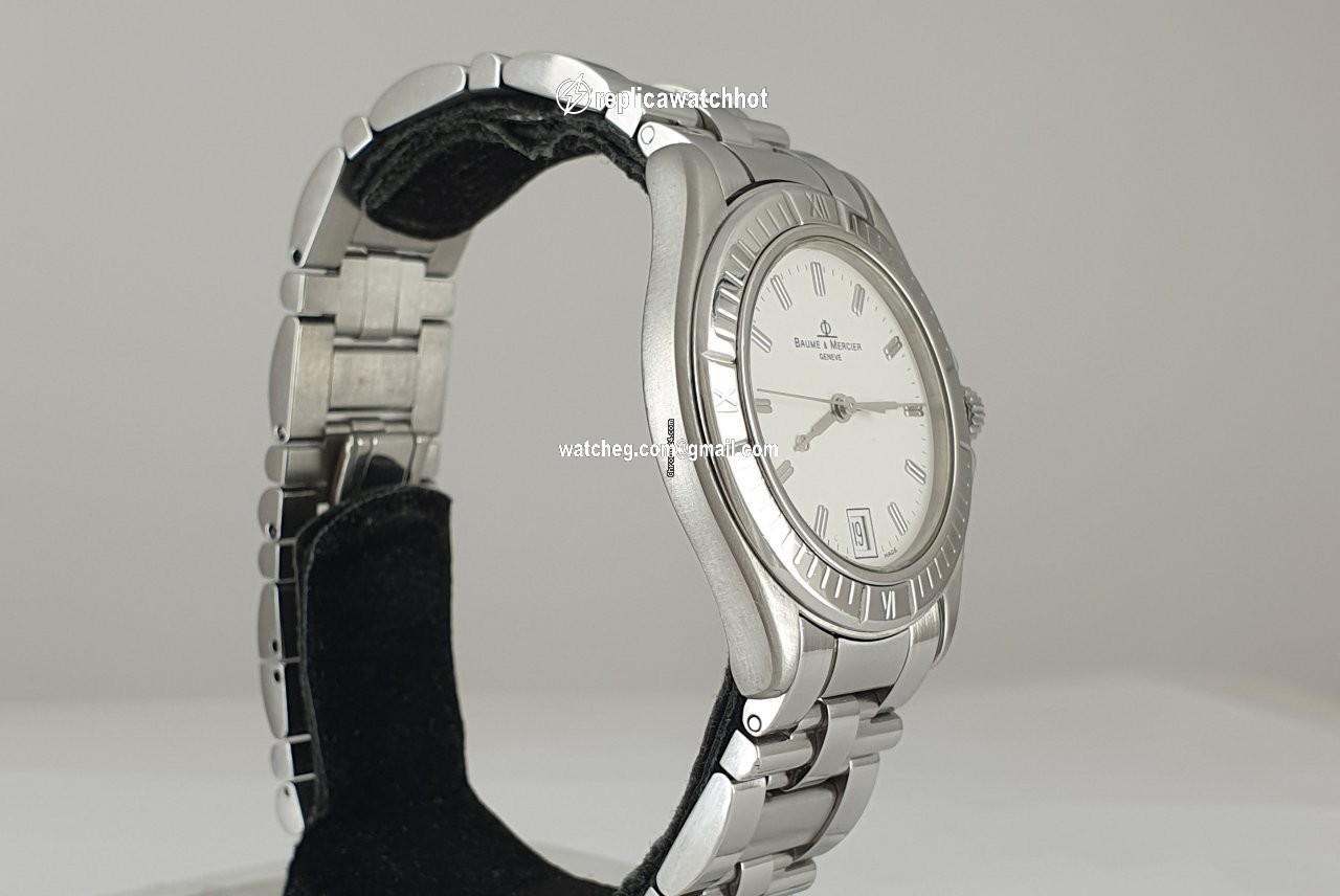 Baume & Mercier Mens watch Unisex Quartz Steel MV045042 4