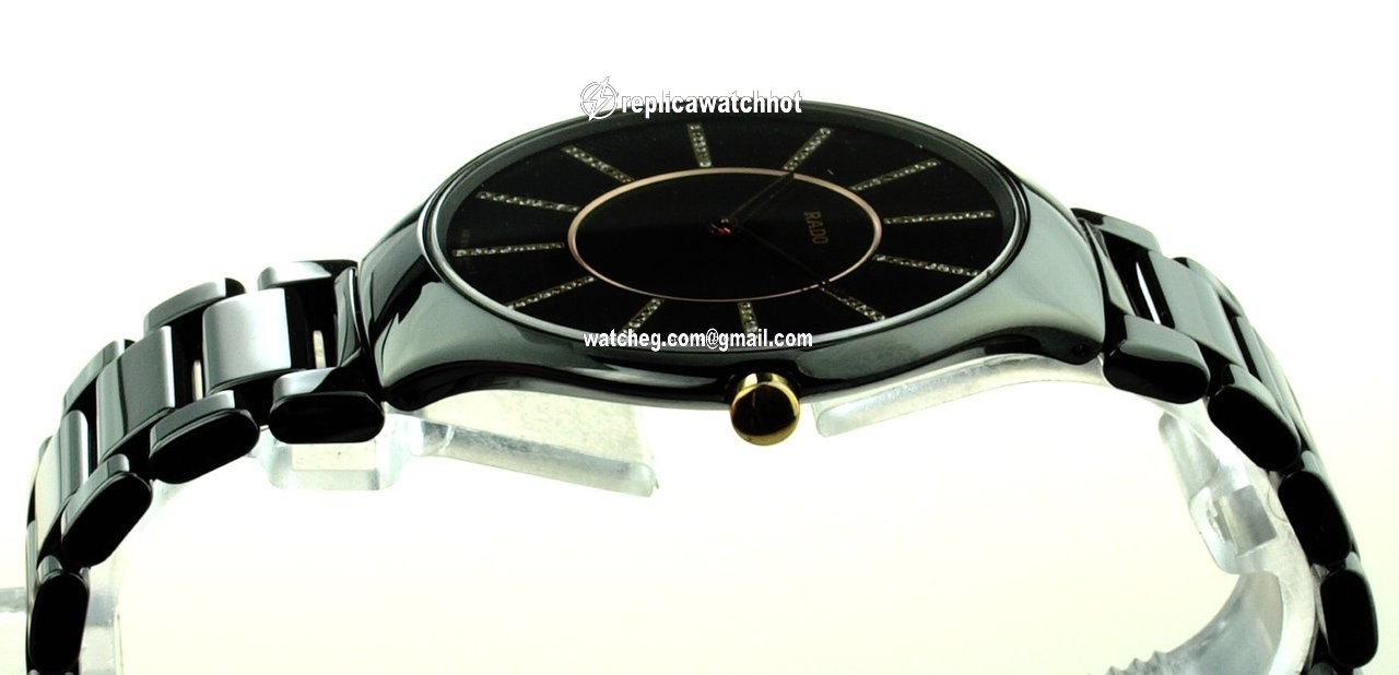 Rado True Thinline Mens watch Unisex Quartz Ceramic R27741702 4