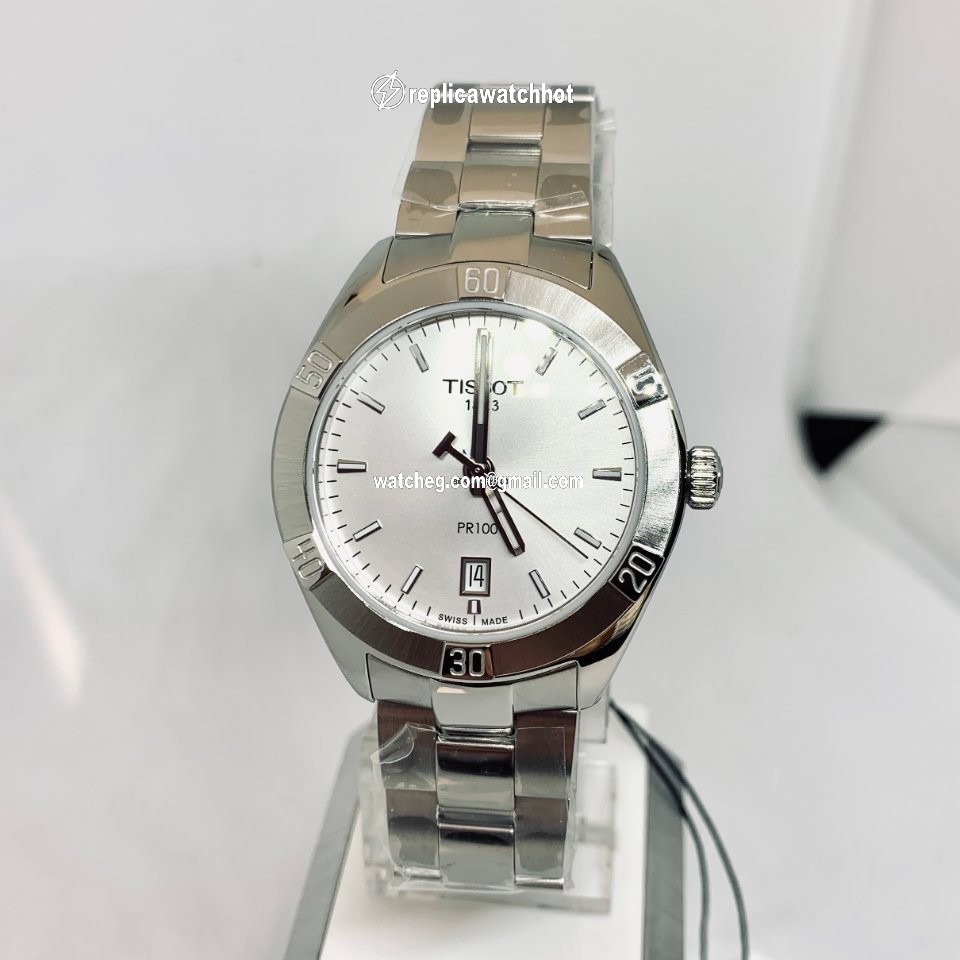 Tissot PR 100 Womens watch Quartz Steel T101.910.11.031.00 4