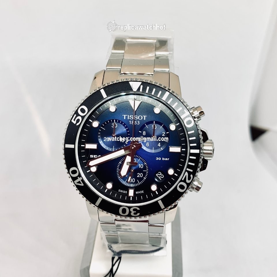 Tissot Seastar 1000 Mens watch Unisex Quartz Steel T120.417.11.041.01 4