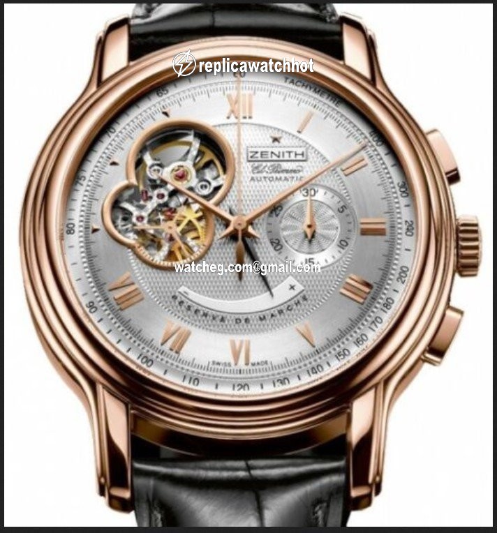 Zenith El Primero Chronomaster Mens watch Unisex Automatic Rose gold 18.1260.4021.01.C505 4