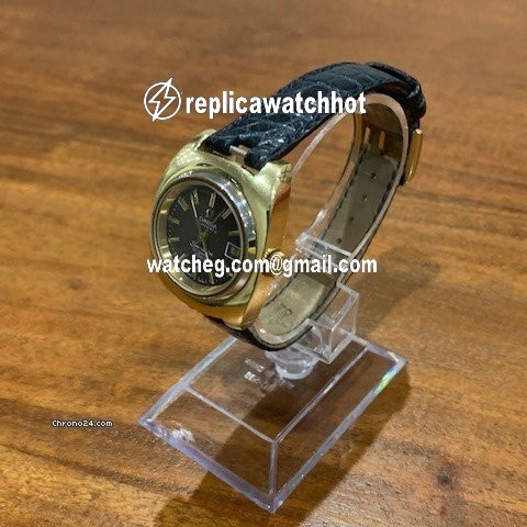 Omega Seamaster Womens watch Automatic Gold Steel 166.130 4