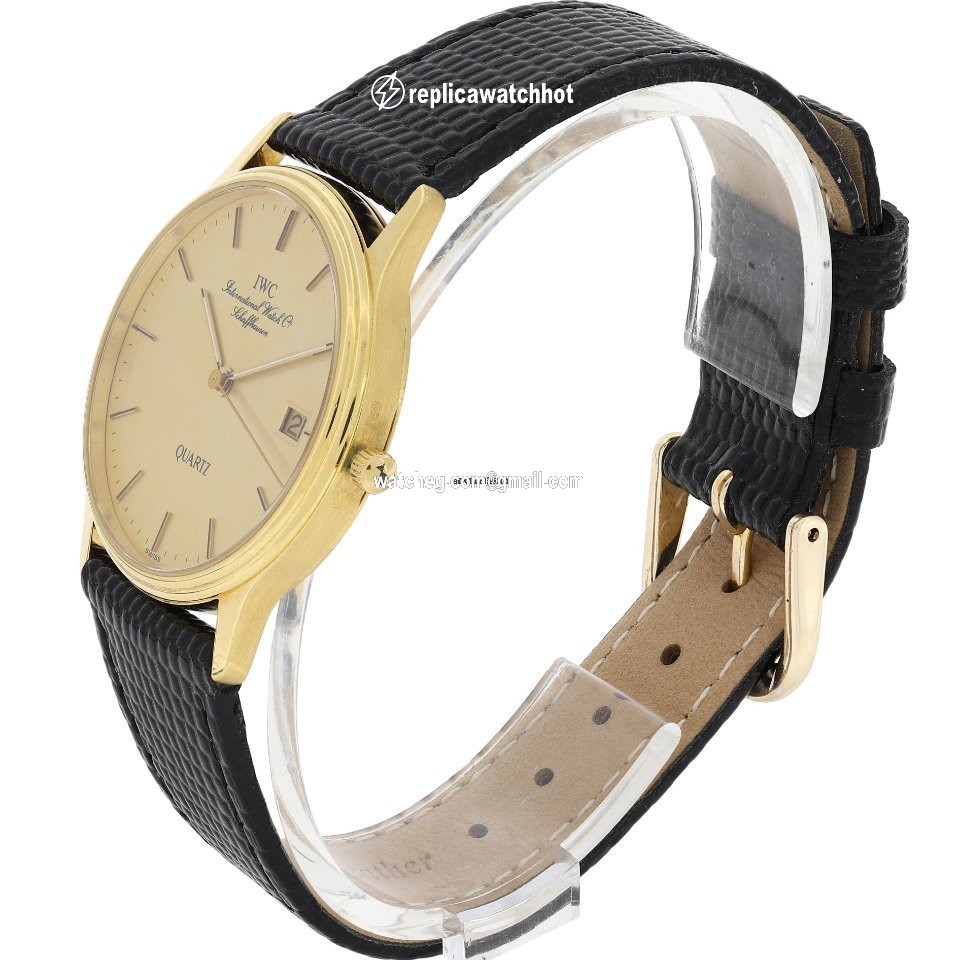 IWC Mens watch Unisex Quartz Yellow gold 3334 4