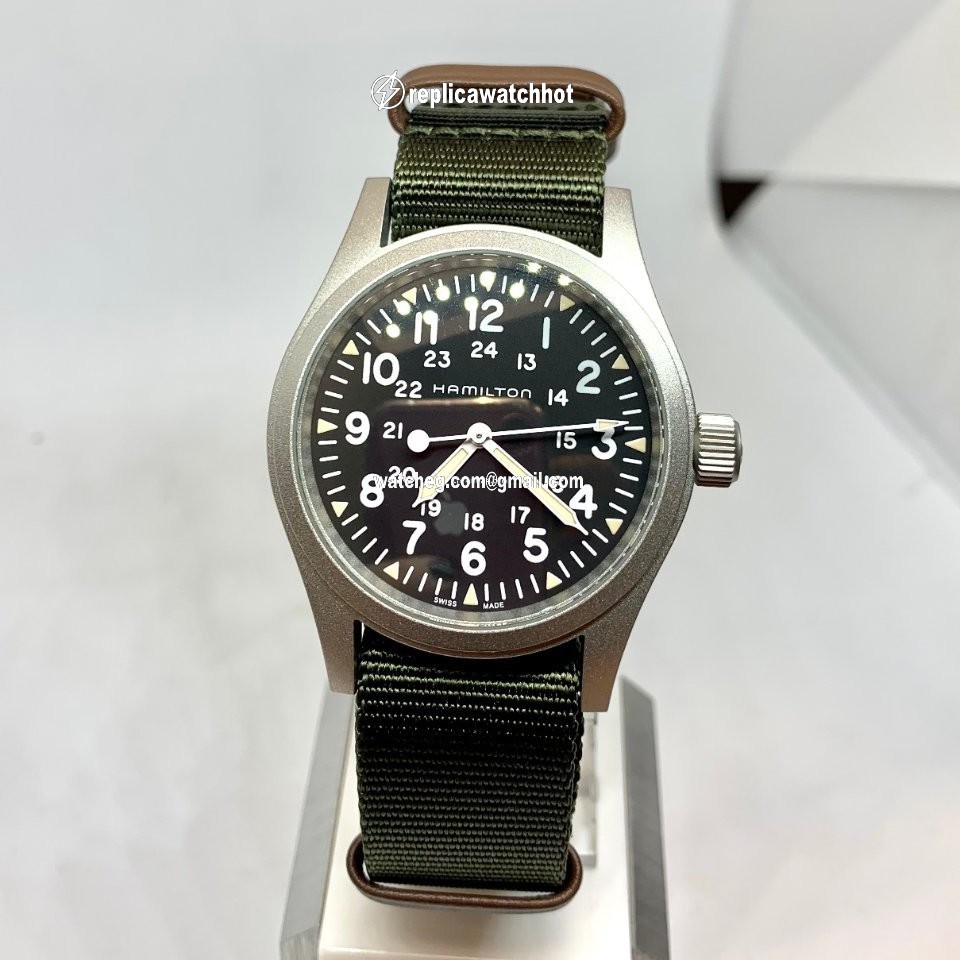 Hamilton Khaki Field Mens watch Unisex Manual winding Steel H69439931 4