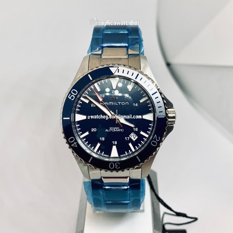 Hamilton Khaki Navy Scuba Mens watch Unisex Automatic Steel H82345141 4