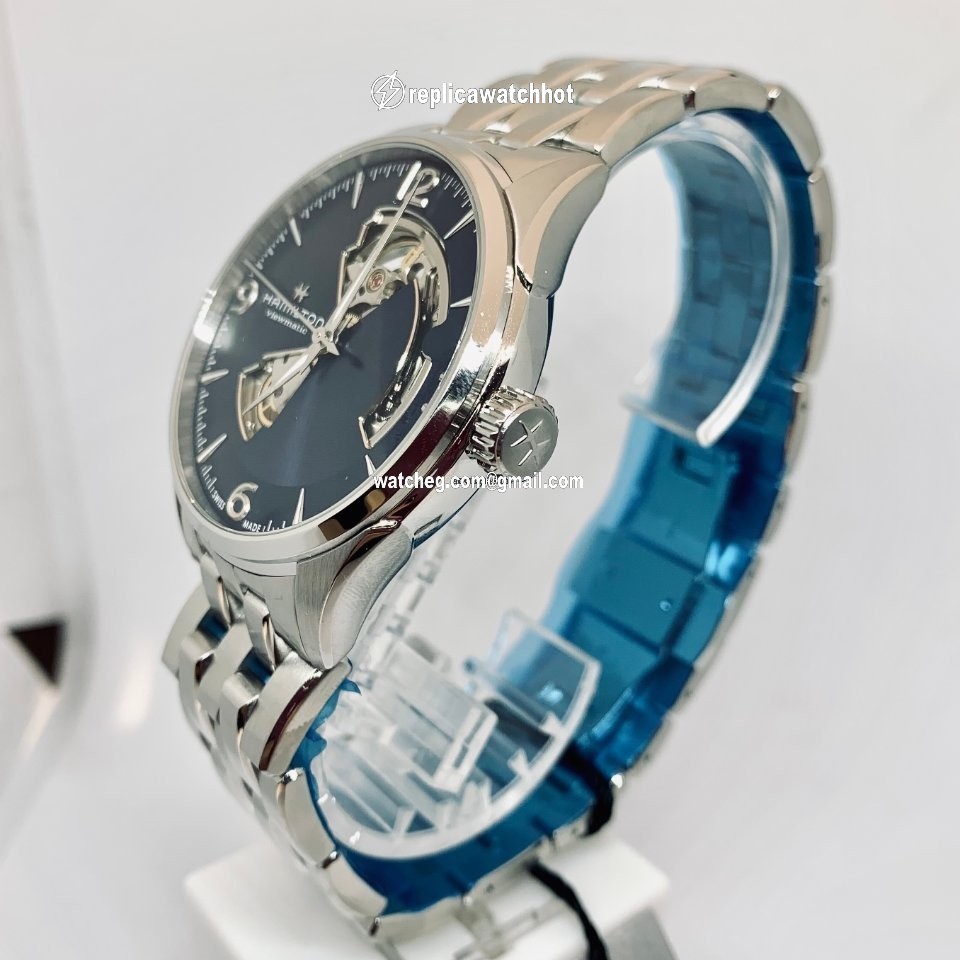 Hamilton Jazzmaster Open Heart Mens watch Unisex Automatic Steel H32705141 4