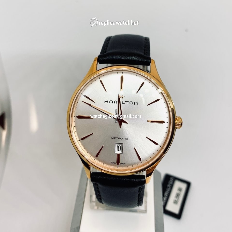 Hamilton Jazzmaster Thinline Mens watch Unisex Automatic Rose gold H38545751 4