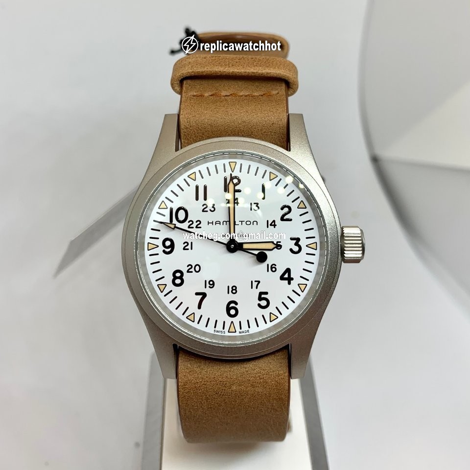 Hamilton Khaki Field Mens watch Unisex Manual winding Steel H69439511 4