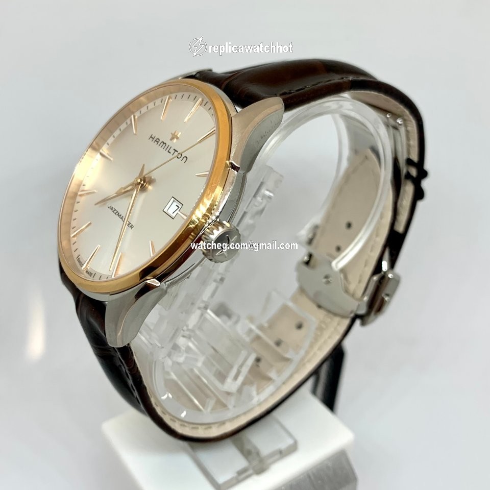 Hamilton Jazzmaster Mens watch Unisex Quartz Steel H32441551 4