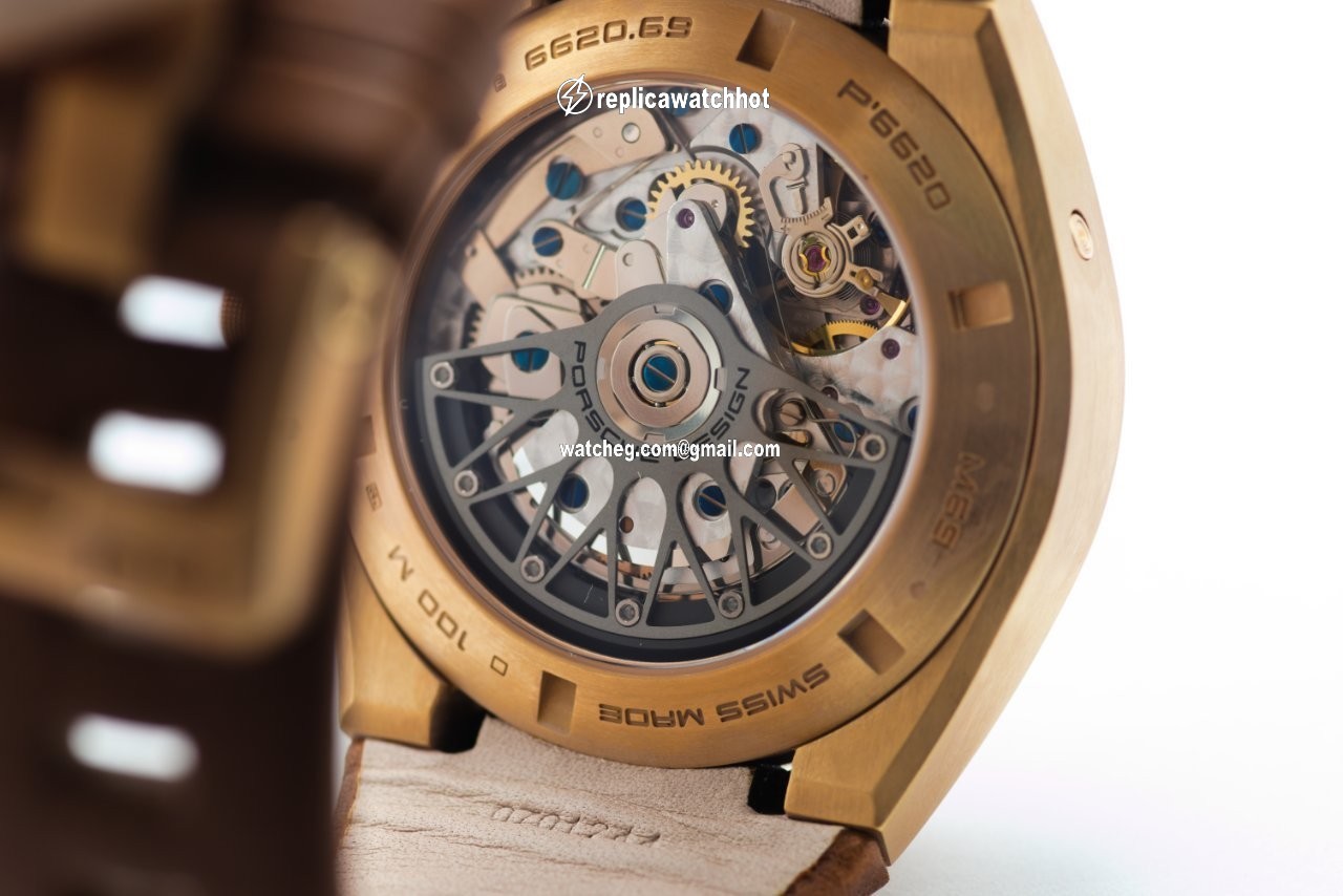 Porsche Design Mens watch Unisex Automatic Yellow gold 6620.69.69.1244 4