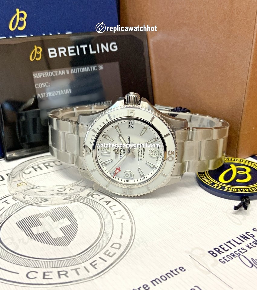 Breitling Superocean Womens watch Automatic Steel A17316D21A1A1 4