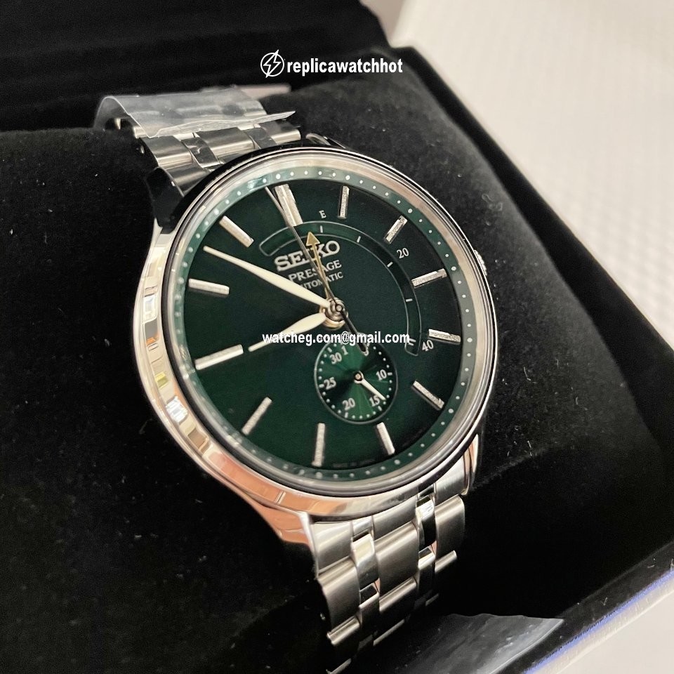 Seiko Presage Mens watch Unisex Automatic Steel SSA397J1 4