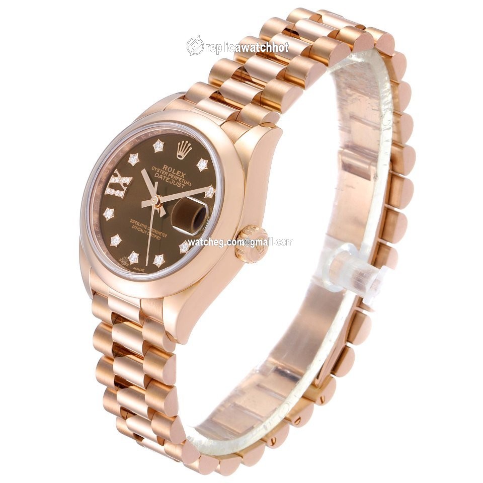 Rolex Lady-Datejust Womens watch Rose gold Automatic 279165 4