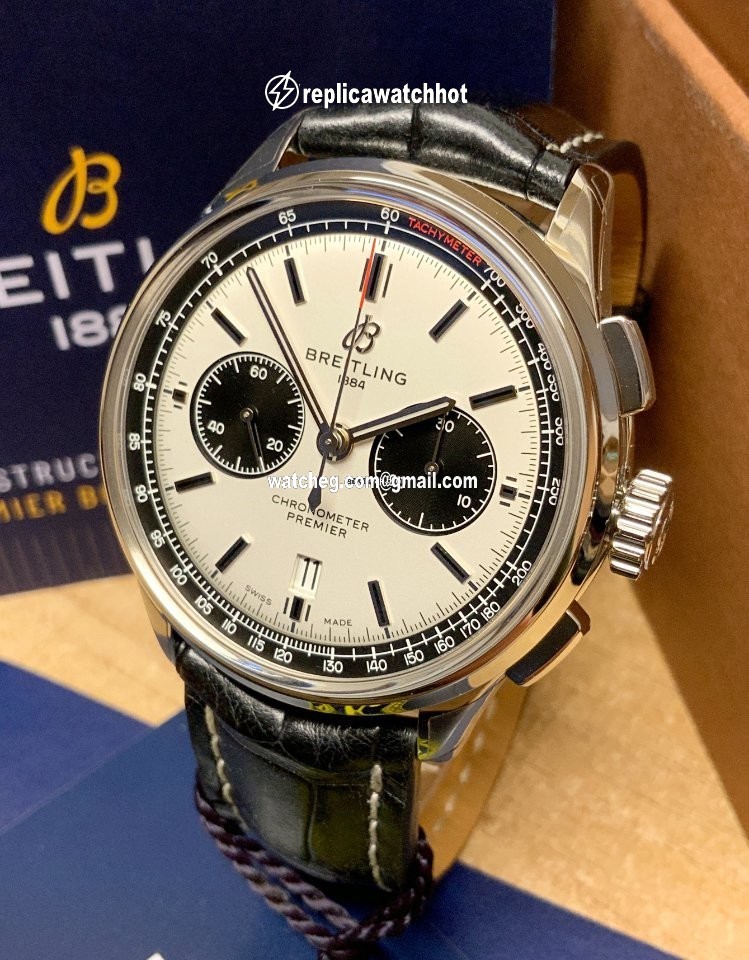 Breitling Mens watch Unisex Automatic Steel AB0118221G1P2 4