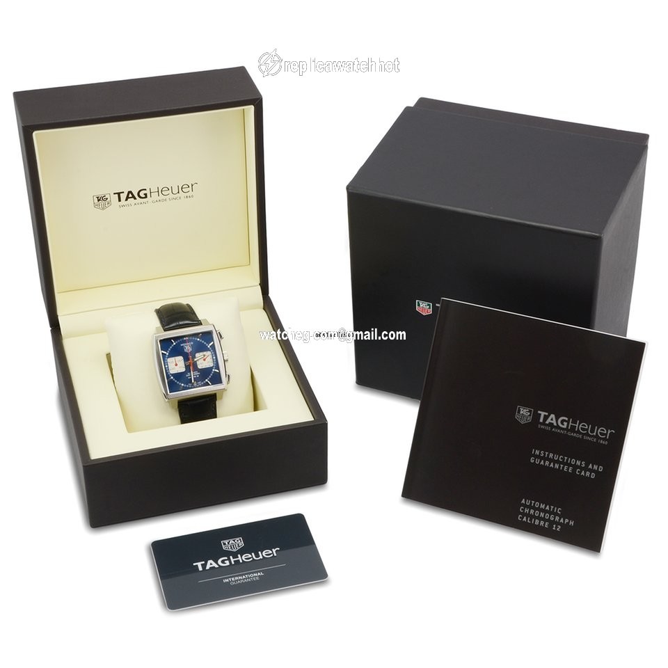 TAG Heuer Monaco Calibre 12 Mens watch Unisex Automatic Steel CAW2111.FC6183 4