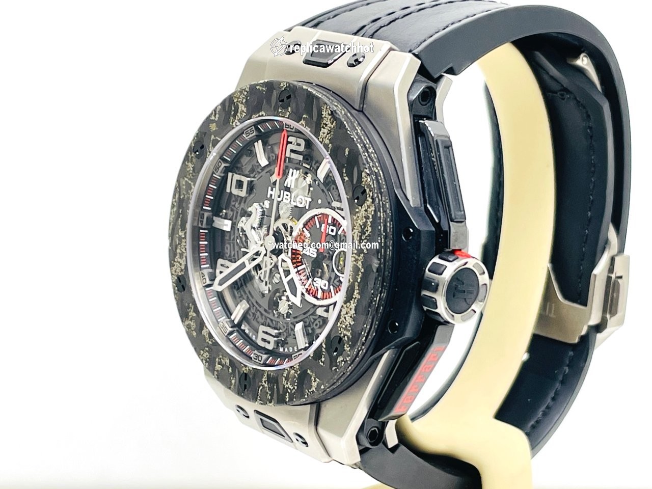 Hublot Big Bang Ferrari Automatic Titanium 401.NJ.0123.VR 4