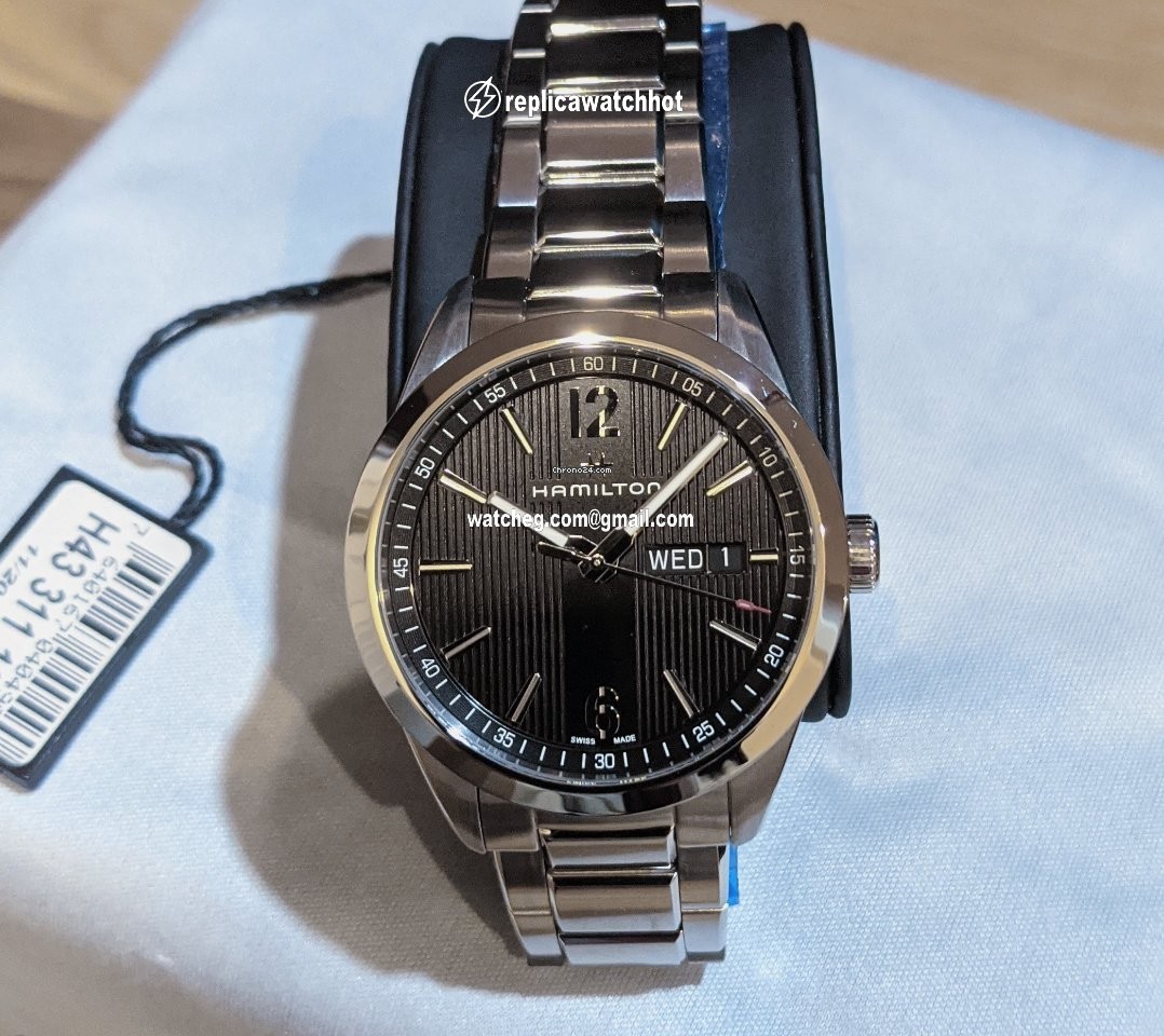 Hamilton Broadway Mens watch Unisex Quartz Steel H43311135 4