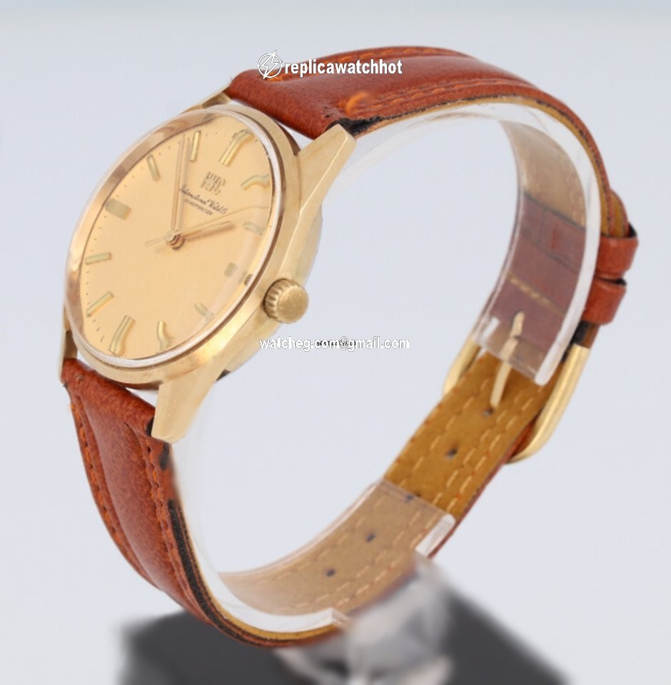 IWC Womens watch Manual winding Gold Steel R 910 4