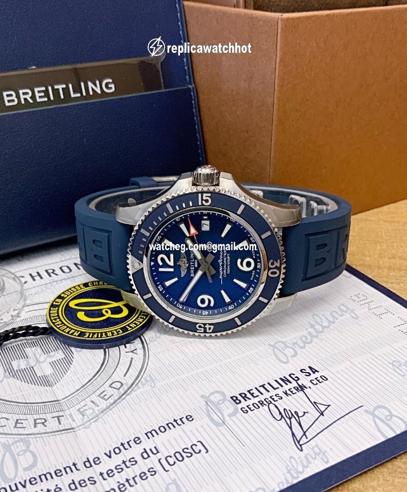 Breitling Superocean 42 Mens watch Unisex Automatic Steel A17366D81C1S1 4
