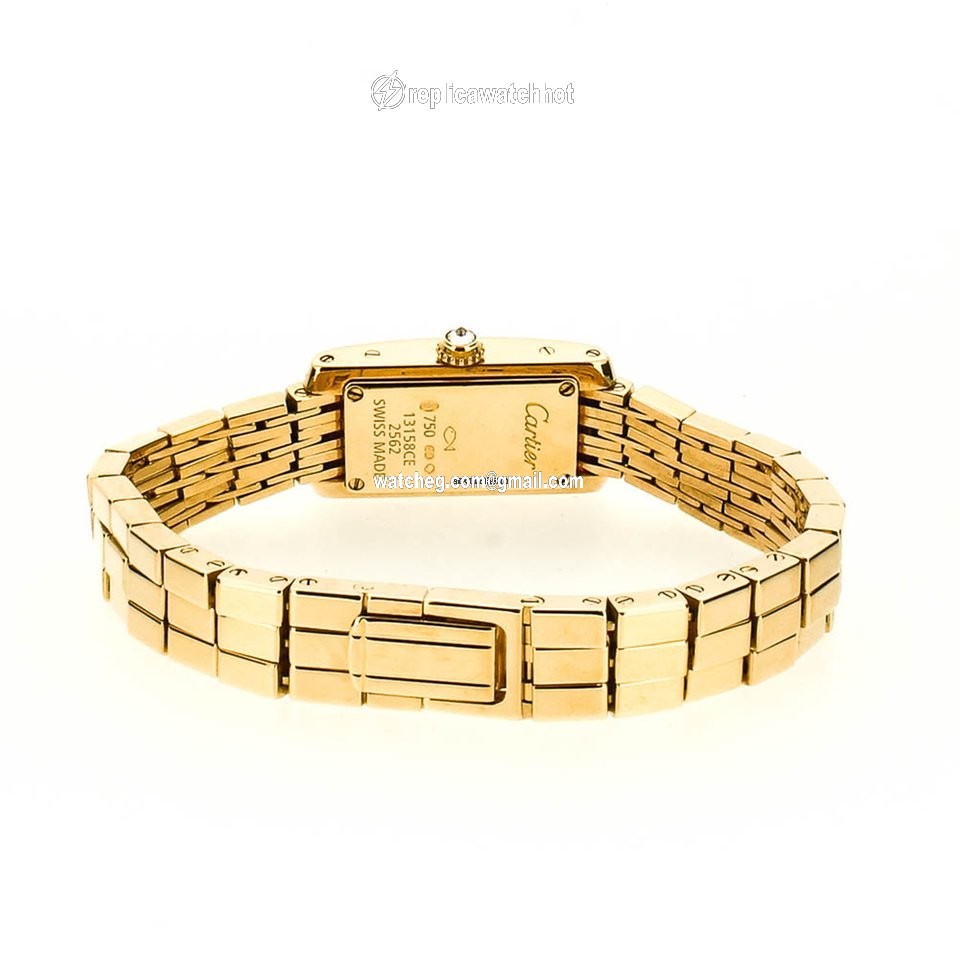 Cartier Lanieres Womens watch Quartz Yellow gold 2562 4