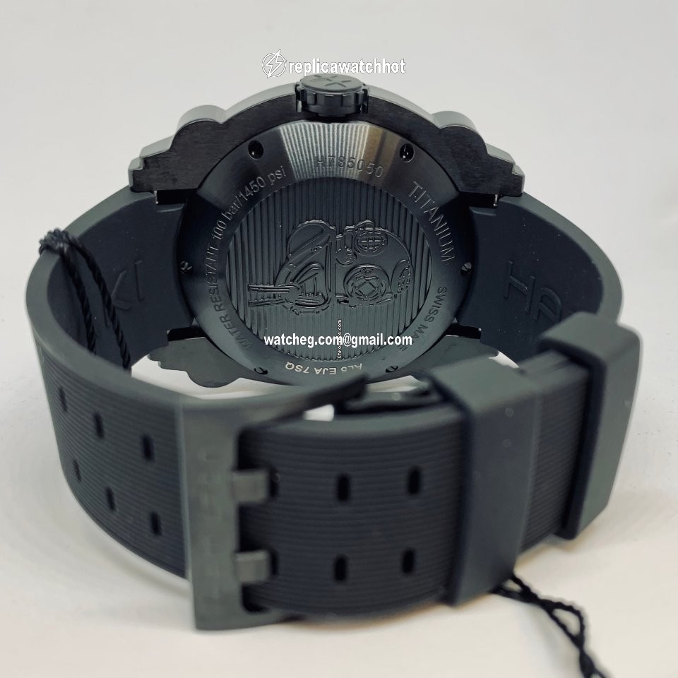 Hamilton Khaki Navy BeLOWZERO Mens watch Unisex Automatic Titanium H78505331 4