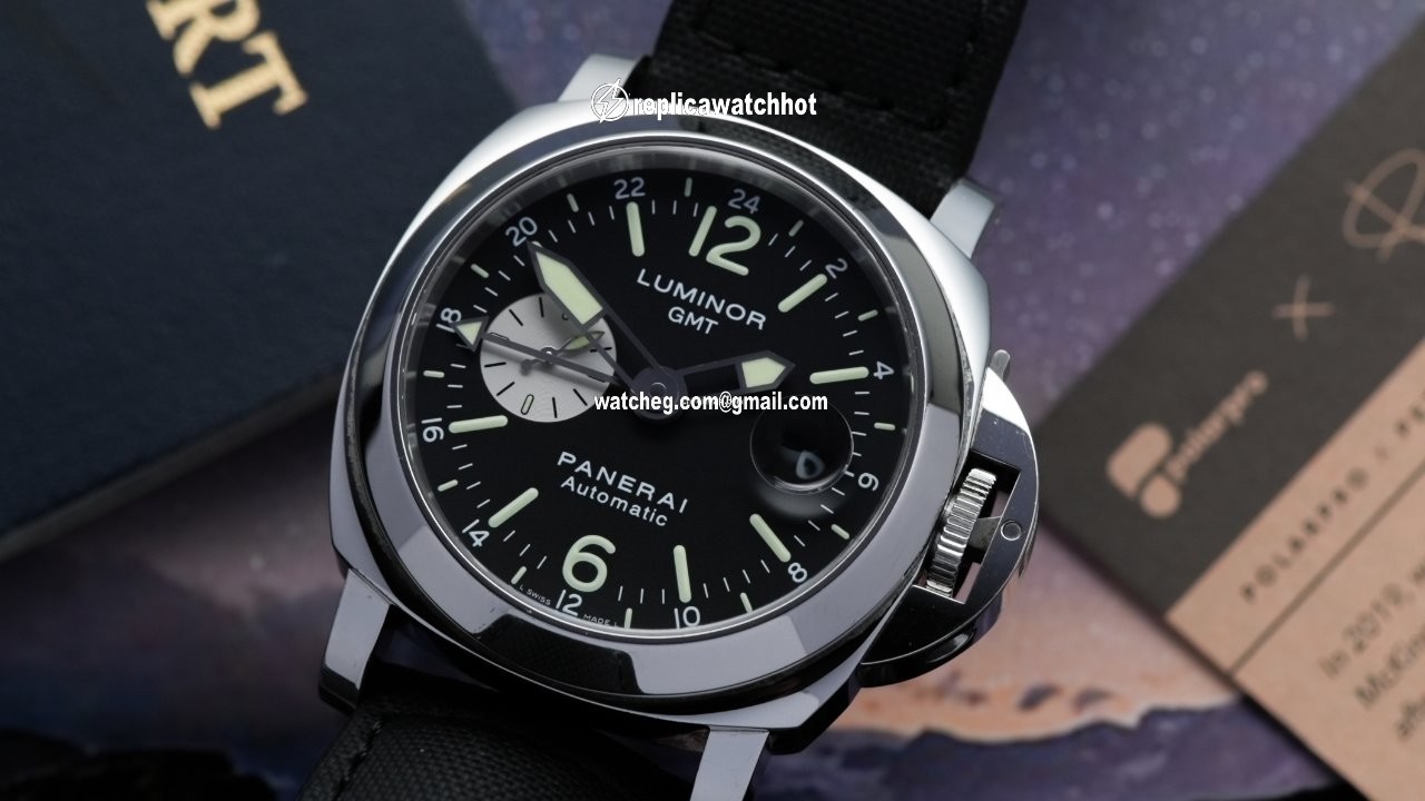 Panerai Luminor GMT Automatic Mens watch Unisex Automatic Steel PAM 01088 4
