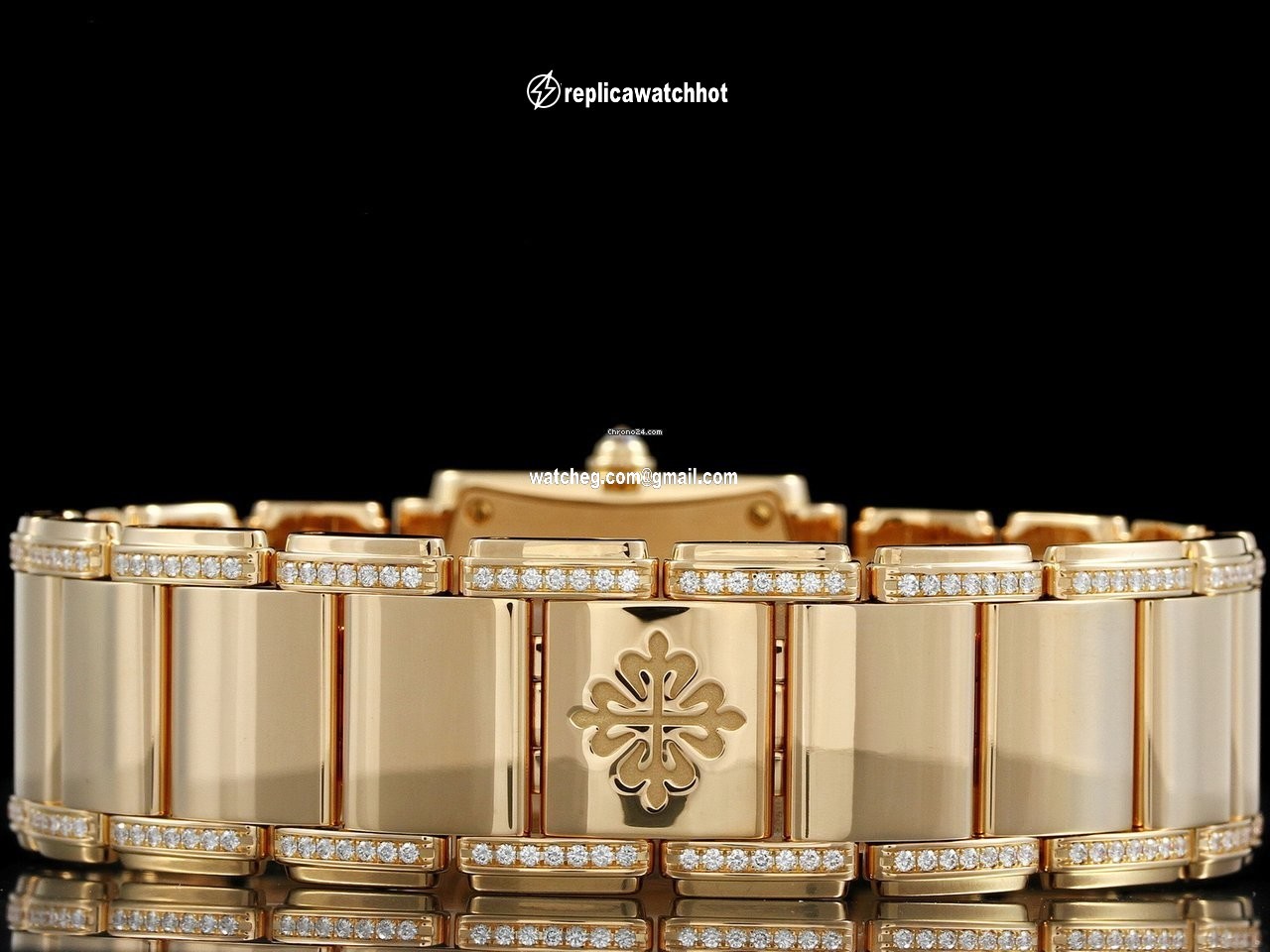 Patek Philippe Twenty~4 Mens watch Unisex Quartz Rose gold 4908 30R-010 4