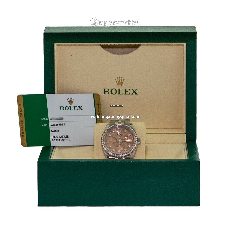 Rolex Datejust 36 Mens watch Unisex Steel Automatic 126284 4