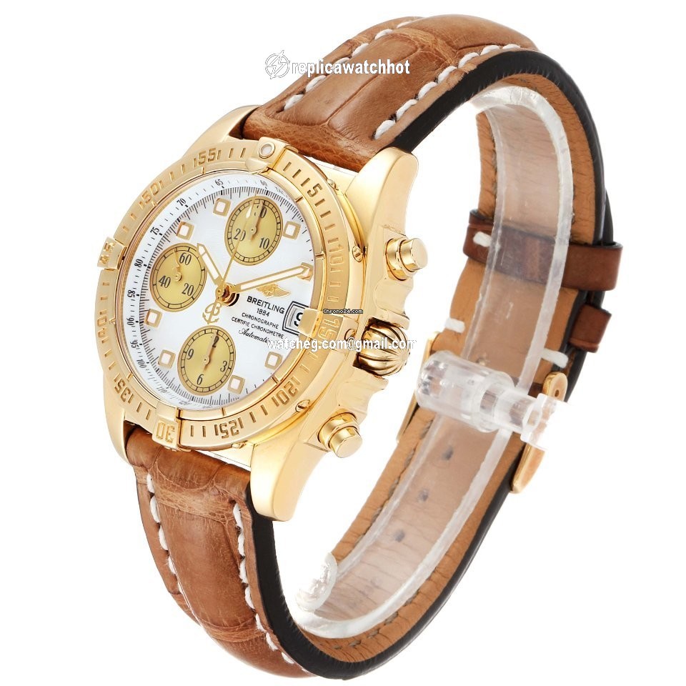 Breitling Chrono Cockpit Mens watch Unisex Automatic Yellow gold K13358 4