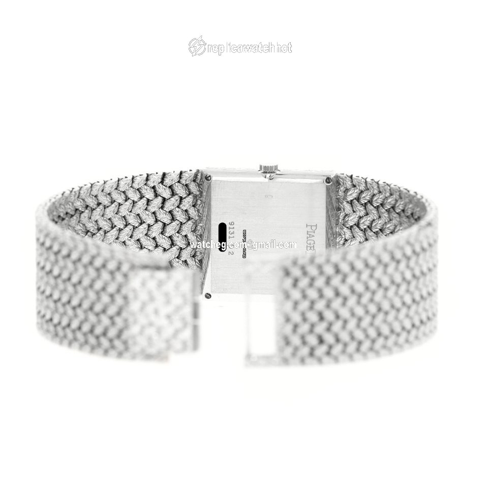 Piaget Mens watch Unisex Manual winding White gold 9131D2 4