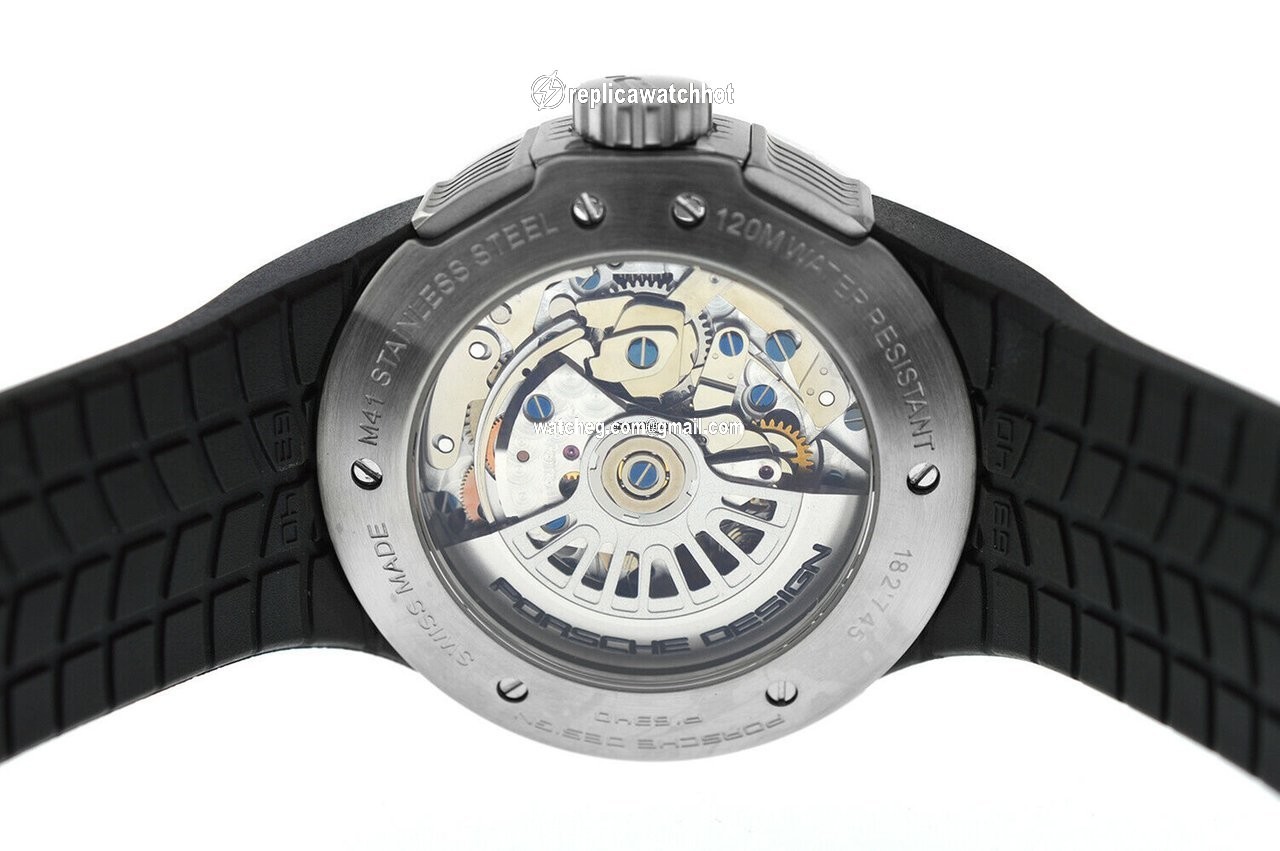 Porsche Design Flat Six Mens watch Unisex Automatic Steel P6340 6340.41.24.1169 4