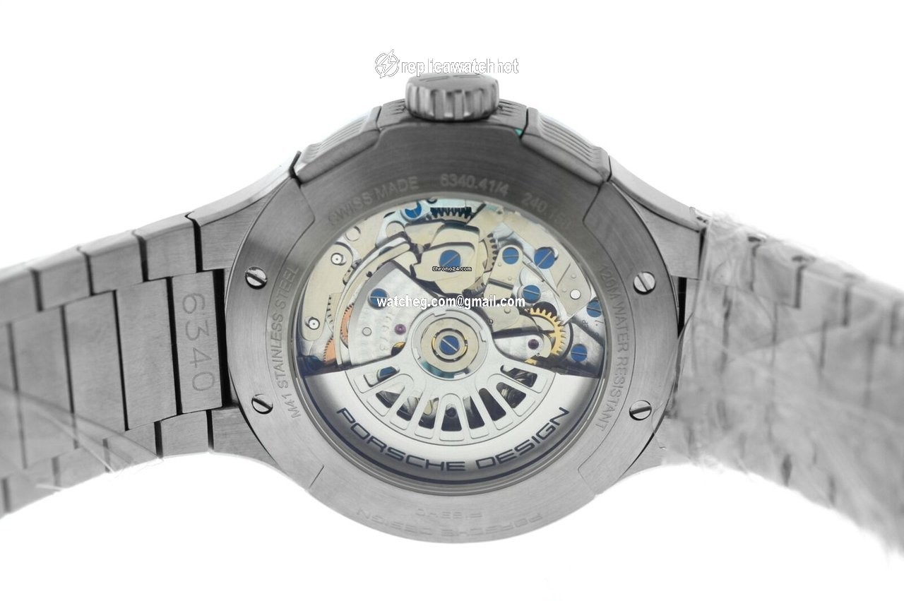 Porsche Design Flat Six Mens watch Unisex Automatic Steel P6340 6340.41.63.0251 4