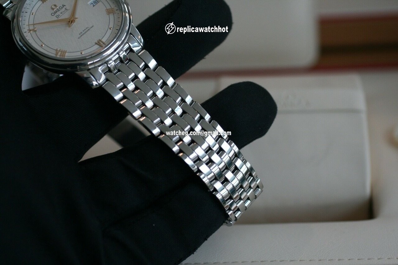 Omega De Ville Prestige Mens watch Unisex Automatic Steel 424.10.40.20.02.004 4