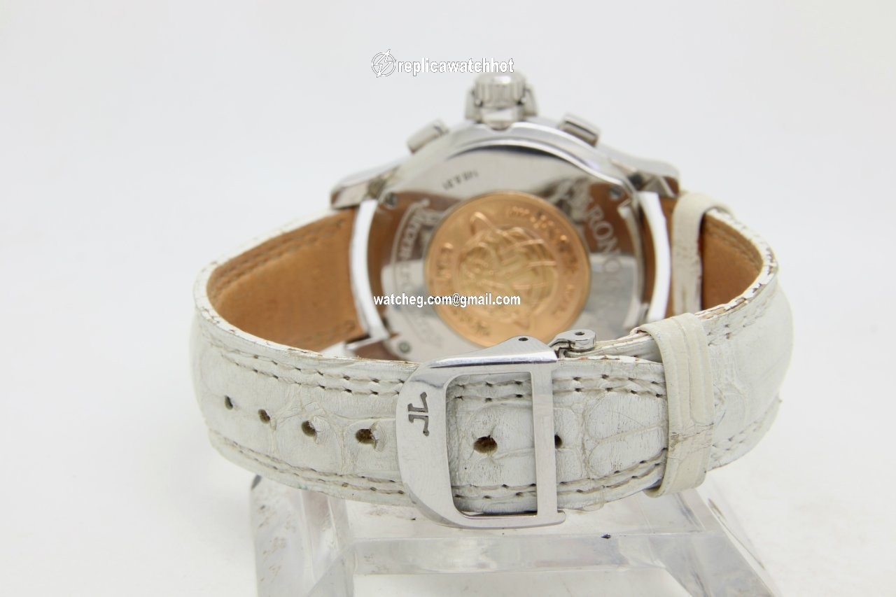 Jaeger-LeCoultre Master Compressor Chronograph Womens watch Quartz Steel 148.8.31 4