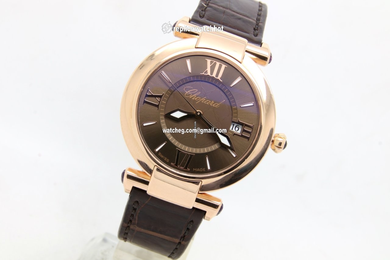 Chopard Imperiale Womens watch Quartz Rose gold 384221-5009 4