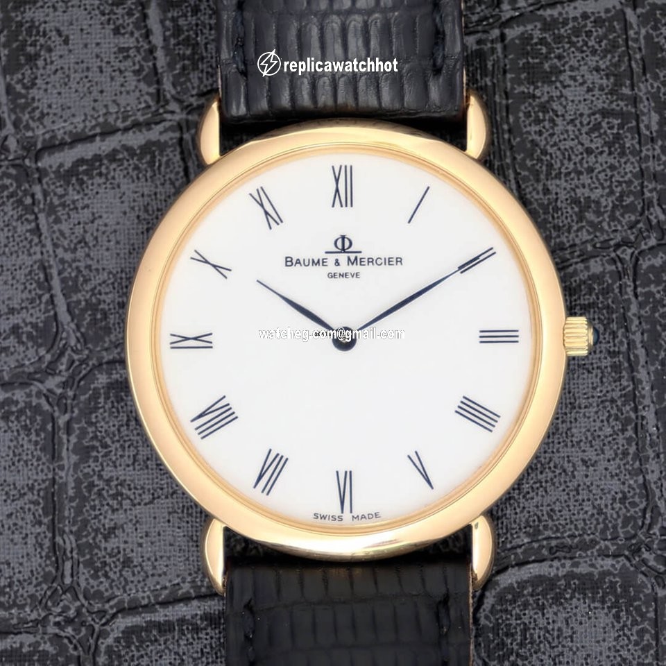 Baume & Mercier Classima Mens watch Unisex Quartz Yellow gold 15606 4