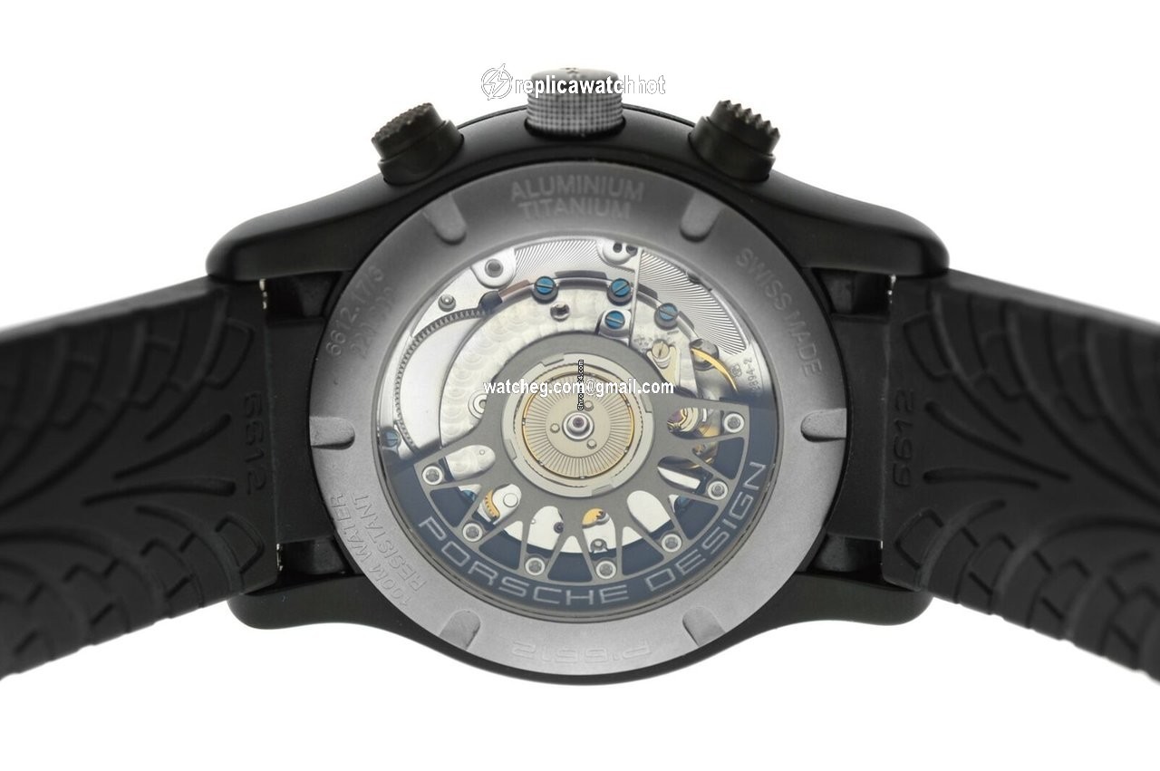 Porsche Design Dashboard Mens watch Unisex Automatic Titanium P6612 6612.17.44.1190 4